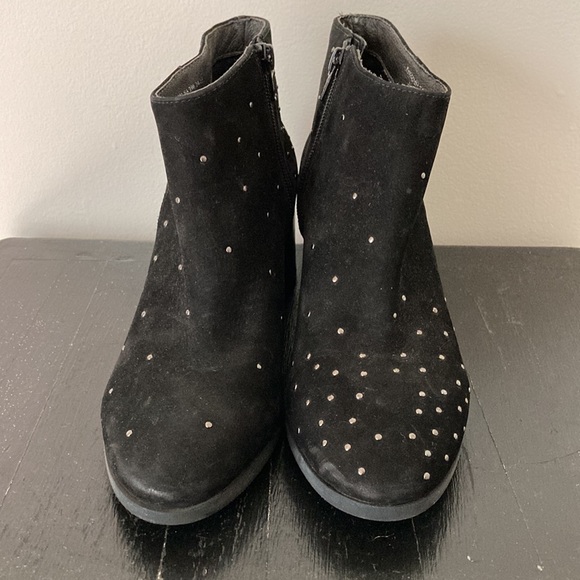 Camper Twins Black Ankle Boots Metallic Stud Detail - Picture 3 of 13